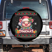 Funny Merry Oinkmas Spare Tire Cover Pig Lover Ugly Christmas Gift - Wonder Print Shop