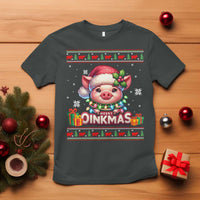 Funny Merry Oinkmas T Shirt Pig Lover Ugly Christmas Gift - Wonder Print Shop