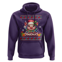 Funny Merry Oinkmas Hoodie Pig Lover Ugly Christmas Gift - Wonder Print Shop