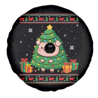 Funny Pig Christmas Tree Ugly Sweater Spare Tire Cover Farm Animal Gift - Wonder Print Shop