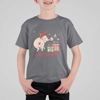 Oinky Holidays T Shirt For Kid Funny Christmas Pig Lover Gift - Wonder Print Shop