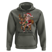 Oink The Halls Hoodie Pig Christmas Farm Life Gift - Wonder Print Shop