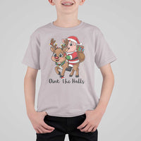 Oink The Halls T Shirt For Kid Pig Christmas Farm Life Gift - Wonder Print Shop