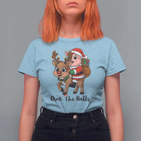 Oink The Halls T Shirt For Women Pig Christmas Farm Life Gift - Wonder Print Shop