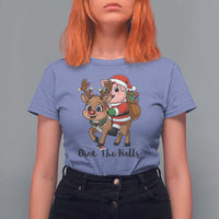 Oink The Halls T Shirt For Women Pig Christmas Farm Life Gift - Wonder Print Shop