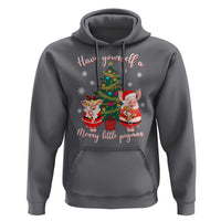 Have Yourself A Merry Little Pigmas Hoodie Christmas Pig Lover Farm Life - Wonder Print Shop