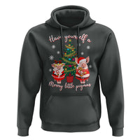 Have Yourself A Merry Little Pigmas Hoodie Christmas Pig Lover Farm Life - Wonder Print Shop