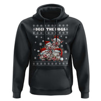Deck The Hogs Ugly Christmas Sweater Hoodie Pig Lover Gift - Wonder Print Shop