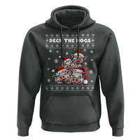 Deck The Hogs Ugly Christmas Sweater Hoodie Pig Lover Gift - Wonder Print Shop
