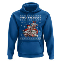 Deck The Hogs Ugly Christmas Sweater Hoodie Pig Lover Gift - Wonder Print Shop