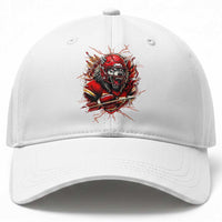 American Football Fan Wolf Spirit Baseball Cap Game Day Lifestyle