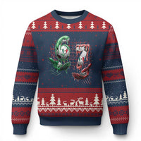 Drip Mexico Soccer Six Seven Meme Ugly Christmas Sweater Mexicano Supporter Player Gift