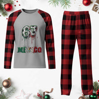 Funny Mexico Soccer 67 Meme Plaid Pajama Set Chicano Soccer Lovers