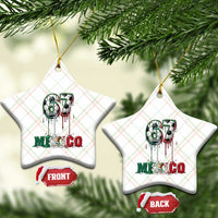 Funny Mexico Soccer 67 Meme Ceramic Ornament Chicano Soccer Lovers