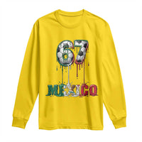 Funny Mexico Soccer 67 Meme Long Sleeve Shirt Chicano Soccer Lovers
