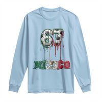 Funny Mexico Soccer 67 Meme Long Sleeve Shirt Chicano Soccer Lovers