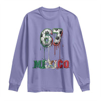 Funny Mexico Soccer 67 Meme Long Sleeve Shirt Chicano Soccer Lovers