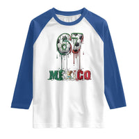Funny Mexico Soccer 67 Meme Raglan Shirt Chicano Soccer Lovers