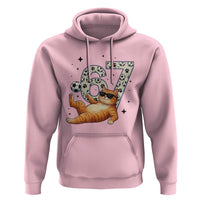 Funny Cat Playing Soccer Hoodie Six Seven Meme