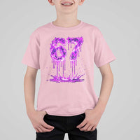 Drip Fire Flame Six Seven T Shirt For Kid Trendy Meme Gift