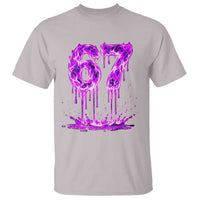 Drip Fire Flame Six Seven T Shirt Trendy Meme Gift