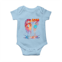 Burning Six Seven Baby Onesie Drip Fire Flame Meme
