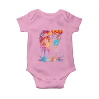 Burning Six Seven Baby Onesie Drip Fire Flame Meme