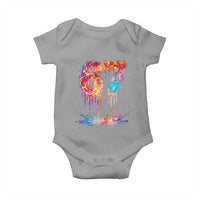 Burning Six Seven Baby Onesie Drip Fire Flame Meme