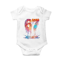 Burning Six Seven Baby Onesie Drip Fire Flame Meme