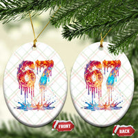 Burning Six Seven Ceramic Ornament Drip Fire Flame Meme