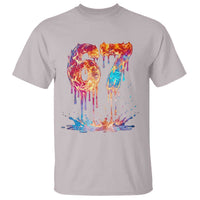 Burning Six Seven T Shirt Drip Fire Flame Meme
