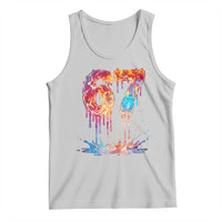 Burning Six Seven Tank Top Drip Fire Flame Meme