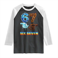 Water Fire Element Six Seven Raglan Shirt Trendy Meme Gift