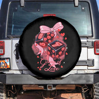 Funny The Game Of Love Six Seven Dice Meme Spare Tire Cover