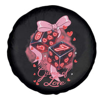 Funny The Game Of Love Six Seven Dice Meme Spare Tire Cover