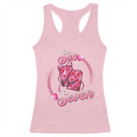 Playing Cards 67 Of Hearts Racerback Tank Top Six Seven Valentine Meme