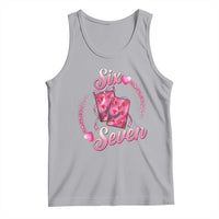 Playing Cards 67 Of Hearts Tank Top Six Seven Valentine Meme
