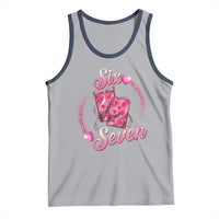 Playing Cards 67 Of Hearts Tank Top Six Seven Valentine Meme
