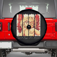 Retro Cupid Says Six Seven Spare Tire Cover 67 Valentines Day