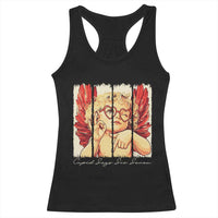 Retro Cupid Says Six Seven Racerback Tank Top 67 Valentines Day