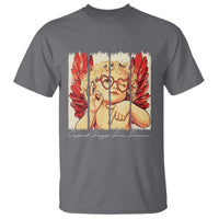 Retro Cupid Says Six Seven T Shirt 67 Valentines Day