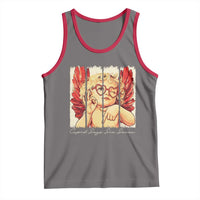 Retro Cupid Says Six Seven Tank Top 67 Valentines Day
