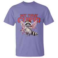 Funny Raccoon Cupid Anti Valentine T Shirt Not Today Cupid