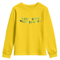 Lets Get Lucked Up Youth Sweatshirt St Patricks Day Drinking