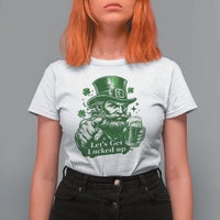 Lets Get Lucked Up T Shirt For Women St Patricks Day Party Humor