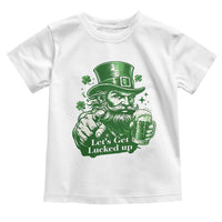 Lets Get Lucked Up Toddler T Shirt St Patricks Day Party Humor