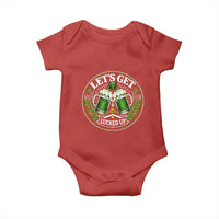 Lets Get Lucked Up Baby Onesie Funny Saint Patricks Day Lucky Drinking