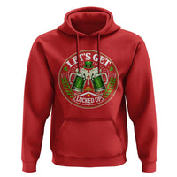 Lets Get Lucked Up Hoodie Funny Saint Patricks Day Lucky Drinking
