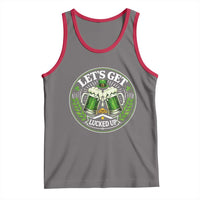 Lets Get Lucked Up Tank Top Funny Saint Patricks Day Lucky Drinking