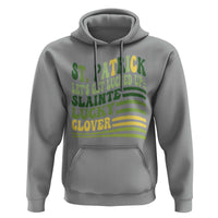 Lets Get Lucked Up Hoodie Funny St Patricks Day